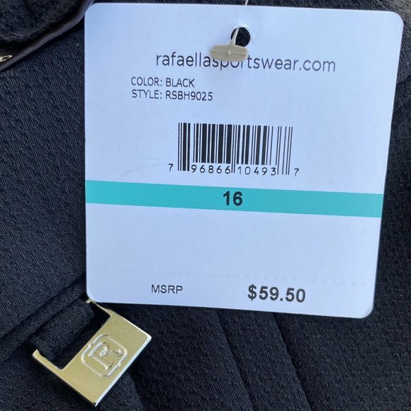 Raffaella Comfort Slim Ankle Pants Black NWT - Picture 6 of 11